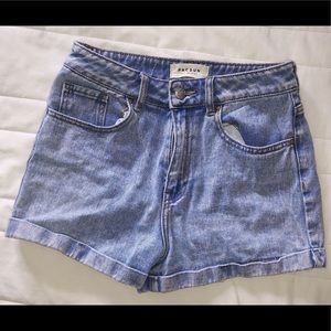 Pacsun Denim Mom Shorts